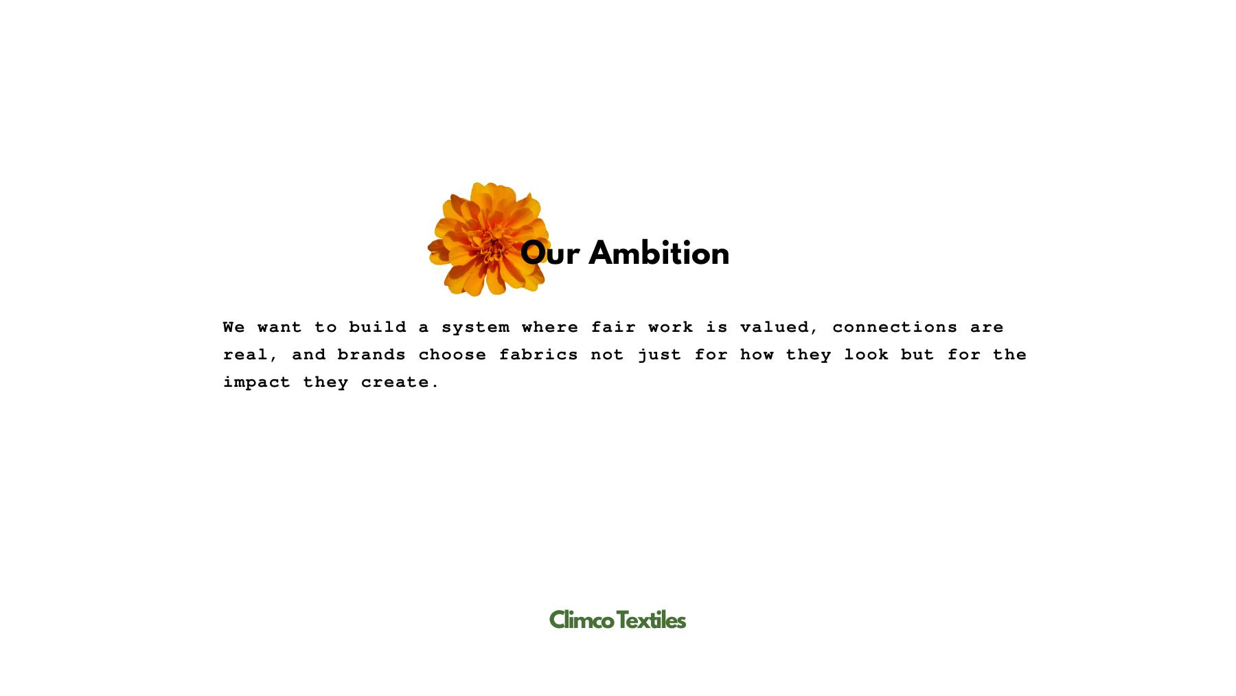 ClimcoTextiles — slide 7