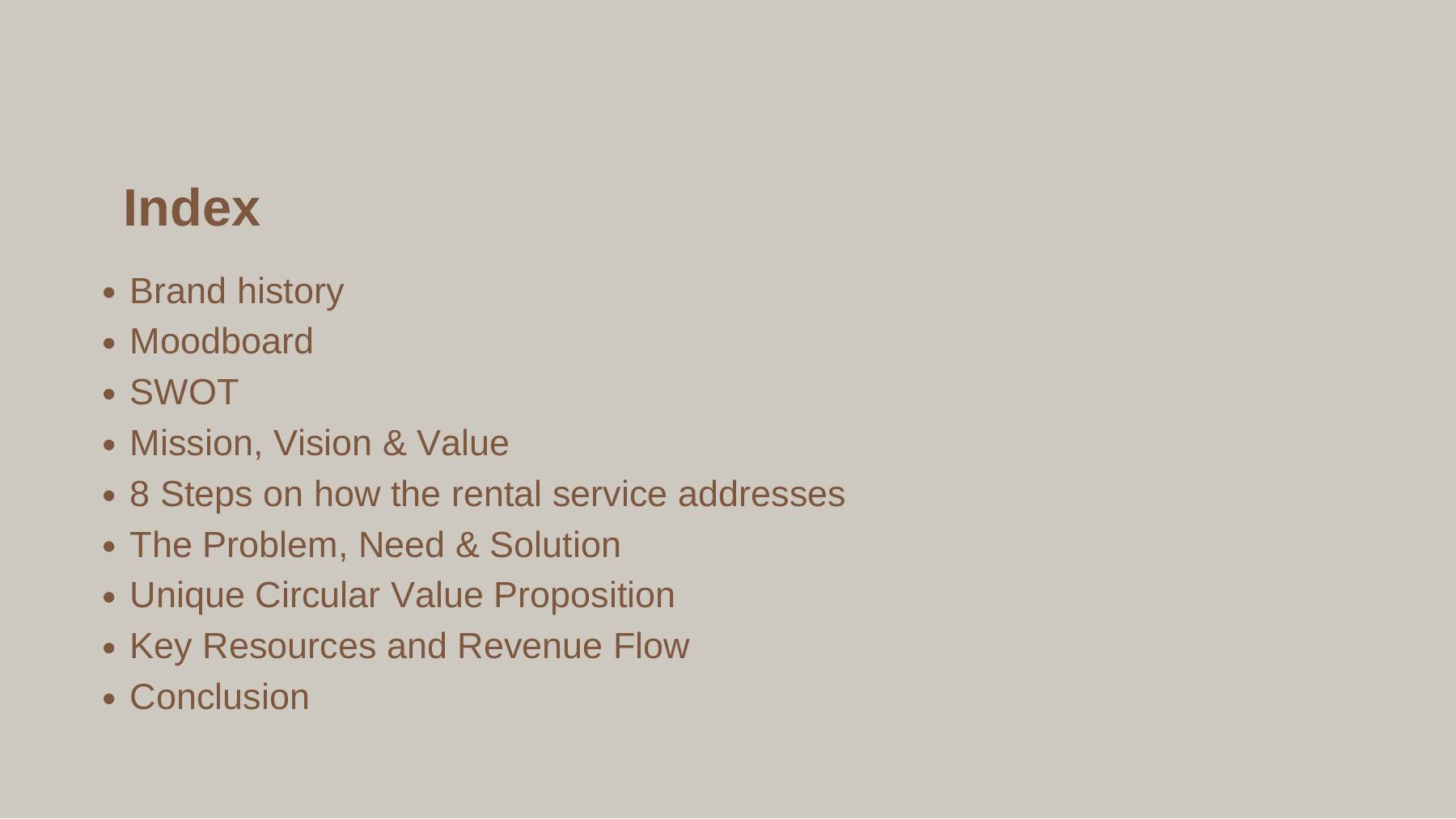 Value Chain Analysis — slide 2