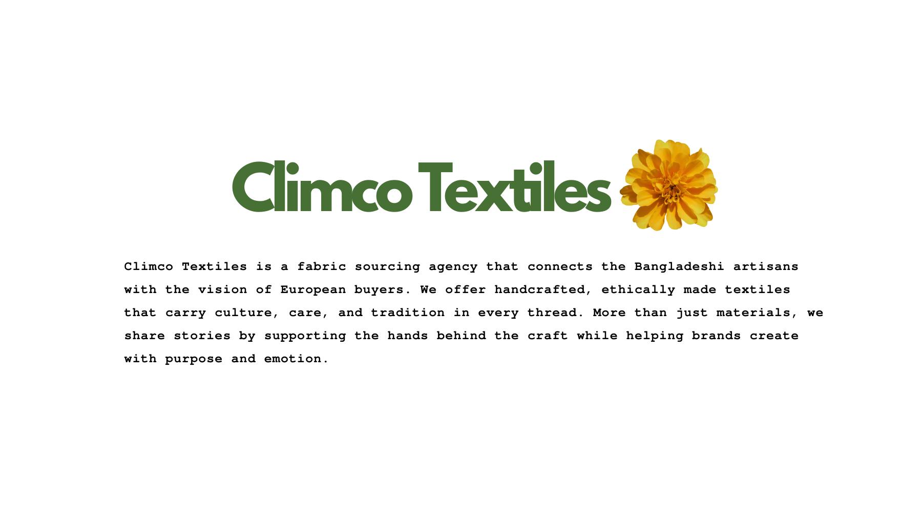 ClimcoTextiles — slide 2